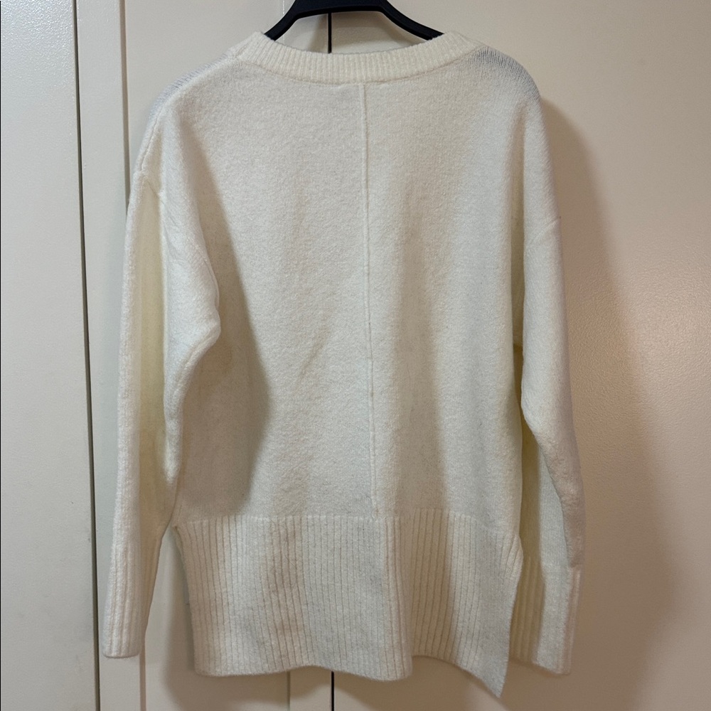 For The Republic Cream Crew Neck Sweater - Picture 3 of 7